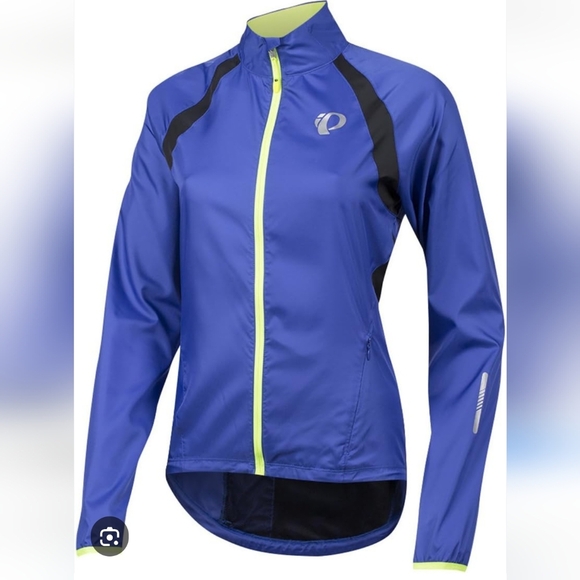Pearl Izumi Jackets & Blazers - Pearl Izumi Blue and Yellow Cycling Jacket Size Medium